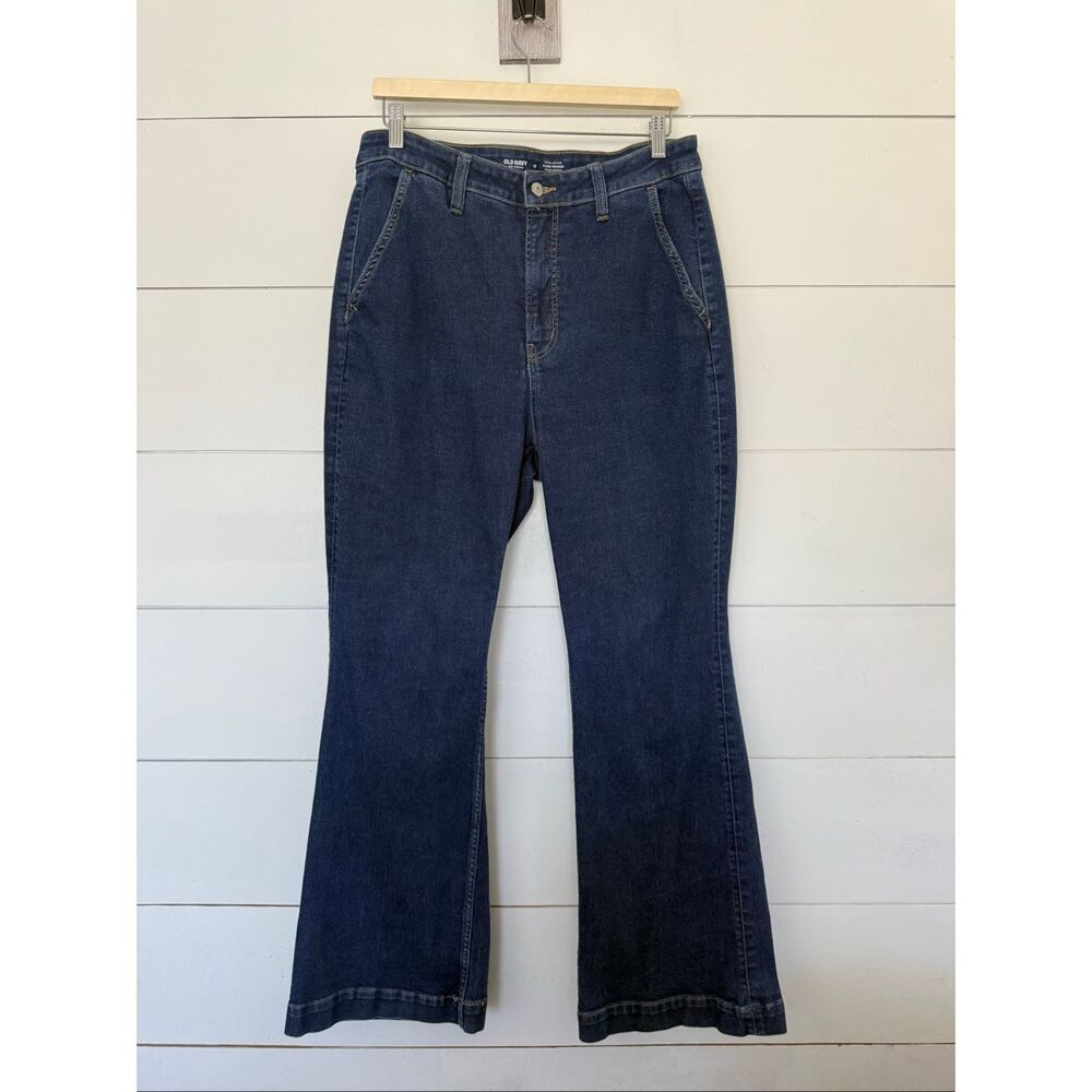 Old Navy Women’s 14 Flare Trouser Jeans Denim